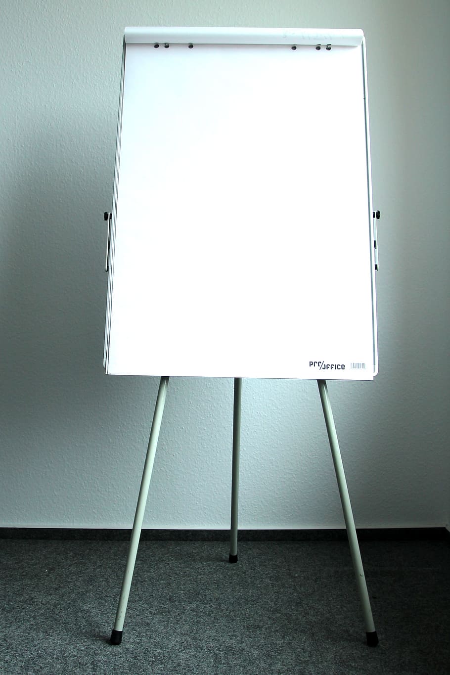 white, gray, portable, easel, present, flipchart, board, label, leaf, presentation