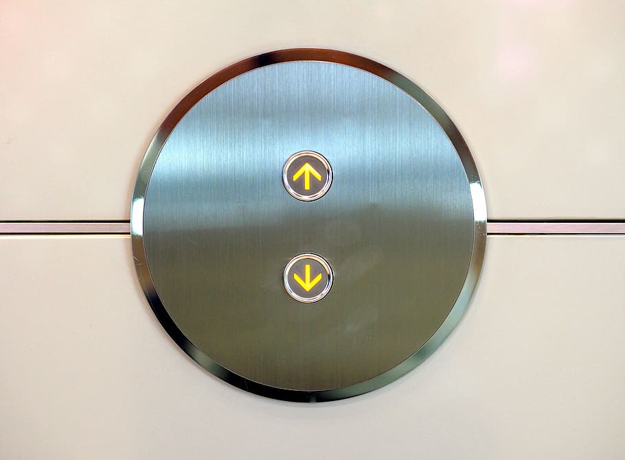 led, signage, Button, Press, Elevator, Control, the press, travel, circle, steel