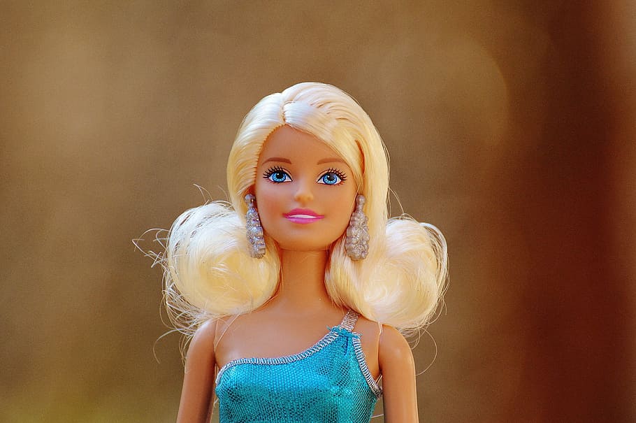 beauty, barbie, pretty, doll, charming, children toys, girl, face, doll face, play