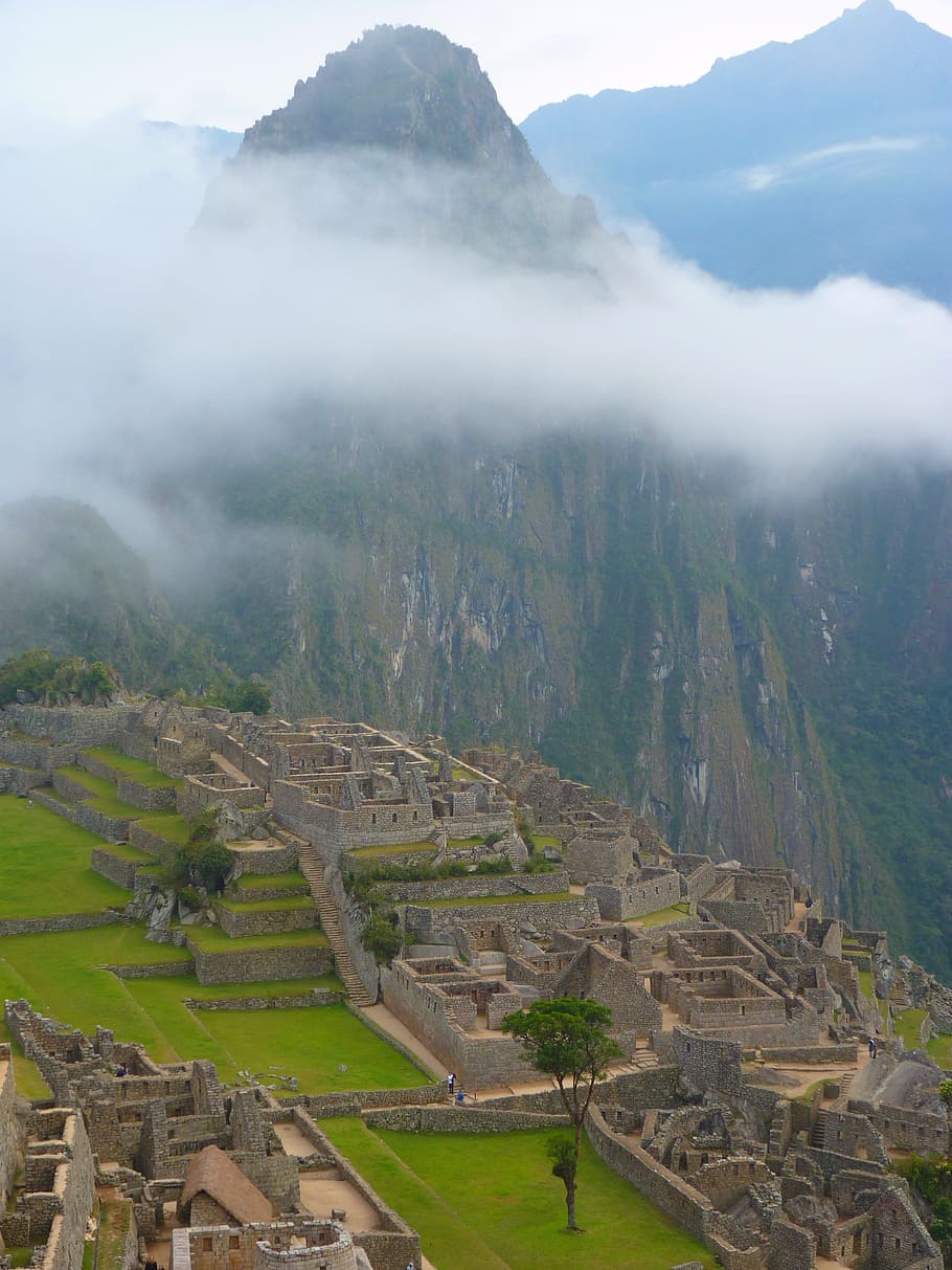 마추 픽추, 유적, 폐허가 된 도시, 페루, 잉카, 관광 여행, 건축물, 건물, 도시, 역사적으로