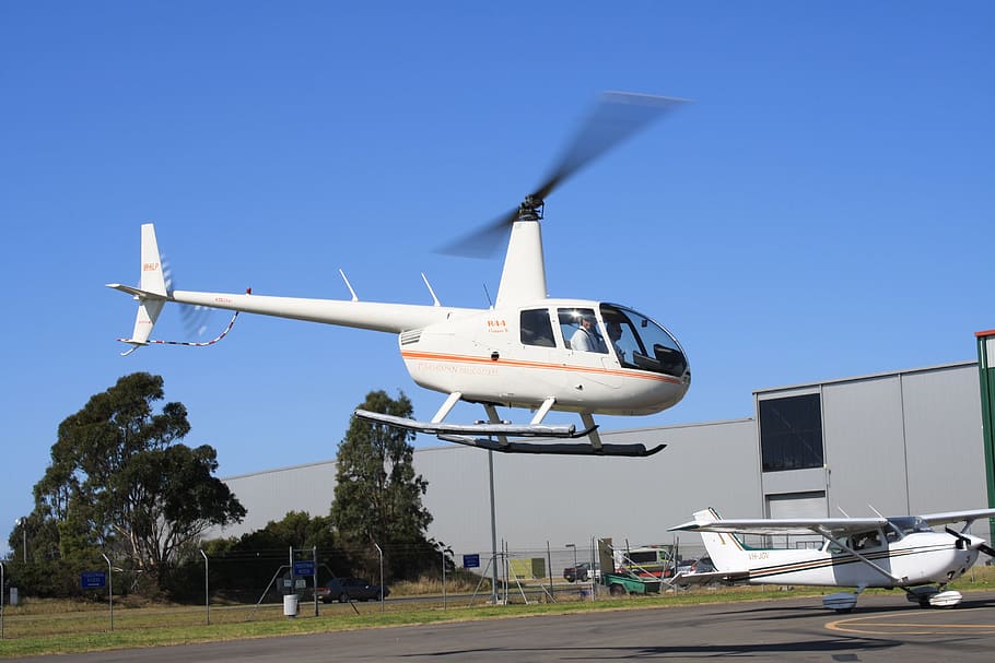 helicopter, flying, aircraft, sky, travel, transport, flight, aviation, rotor, airport