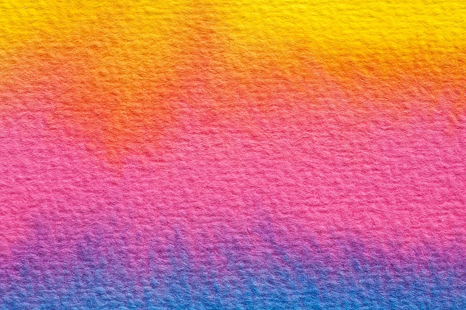 黄色, オレンジ, ピンク, ブルー, 壁紙, テキスタイル, 水彩, 絵画技法, 水溶性, 不透明ではない