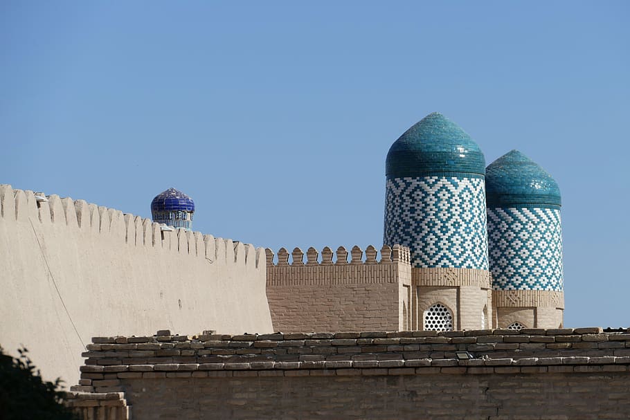 uzbekistan, chiva, xiva, Asia Tengah, historis, unesco, situs warisan Dunia, warisan Dunia, pusat bersejarah, ichankala