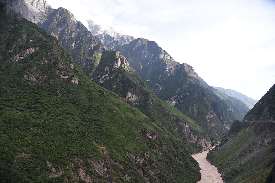 tiger, leaping, gorge, Tiger Leaping Gorge, Dangerous, spectacular, mountain, nature, landscape, scenics