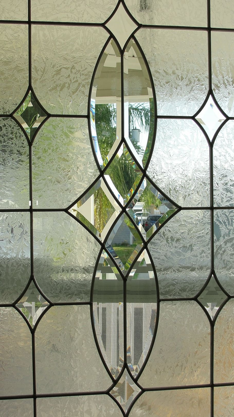 leaded glass, door, glass, window, glass door, interior, home, entrance, glass - Material, pattern
