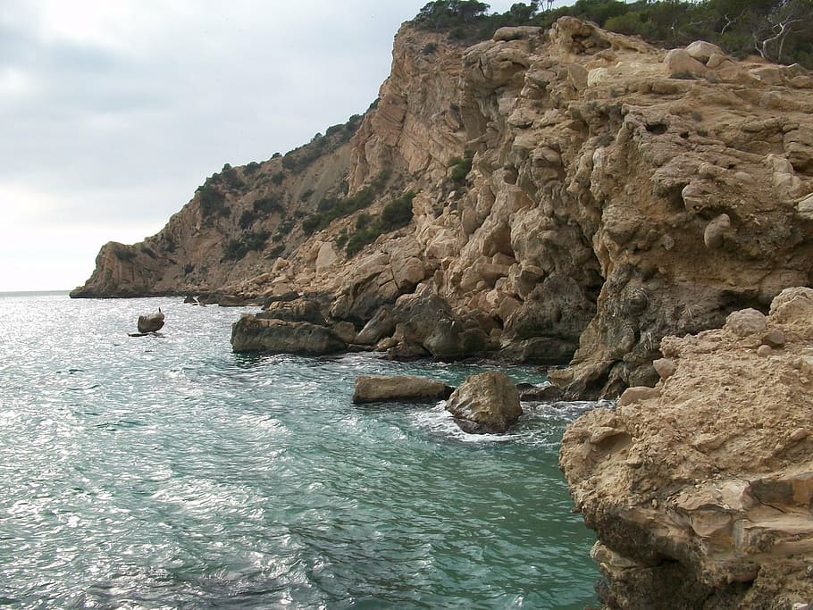 Mar Rocas Cielo Agua Azul Paisaje Marino Costa Piedra Nubes Paisajes Pxfuel