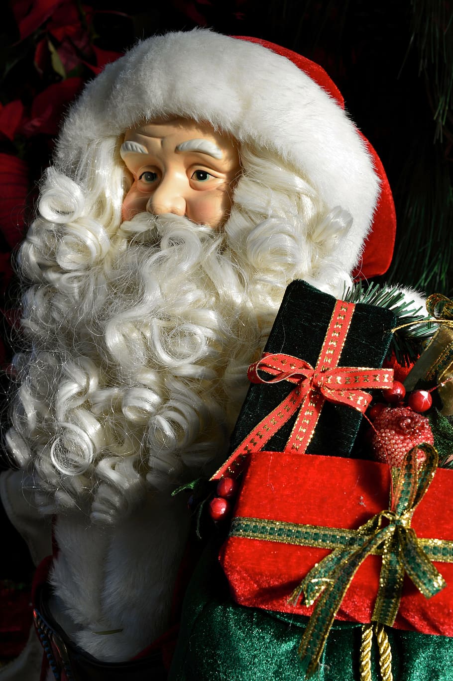 サンタクロース, クリスマス, 12月, 休日, 季節, お祝い, 装飾, シーズン, メリー, ギフト