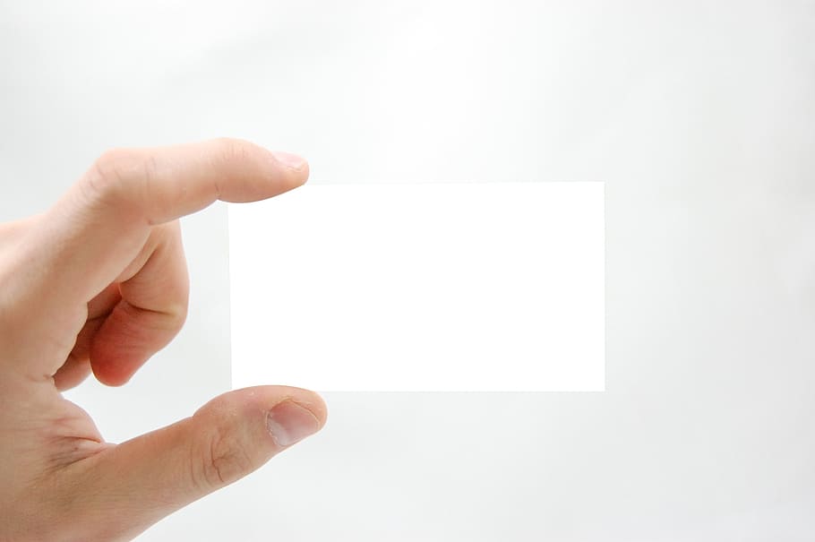 person's left hand, business, the hand, marketing, business Card, holding, blank, human Hand, identity, showing