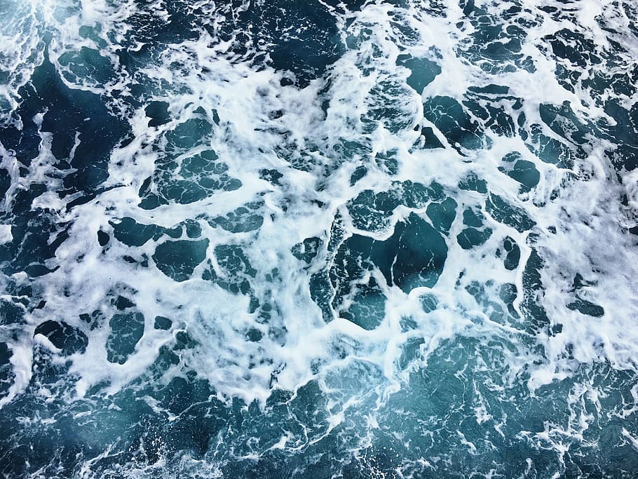água, espirrando, foto de pedra, mar, oceano, azul, ondas, natureza, onda, planos de fundo
