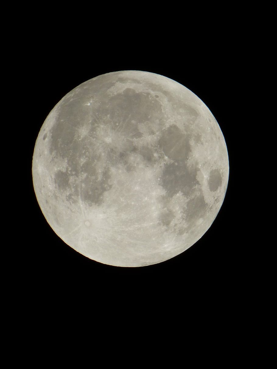 Луна Крупные Фото