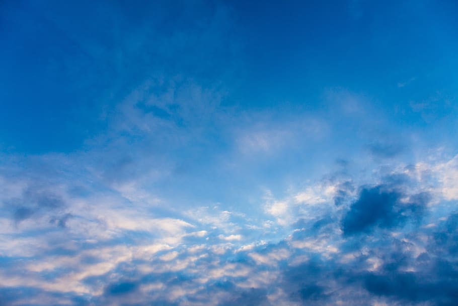 blue, sky, clouds, cloud - sky, beauty in nature, backgrounds, scenics - nature, cloudscape, nature, tranquility