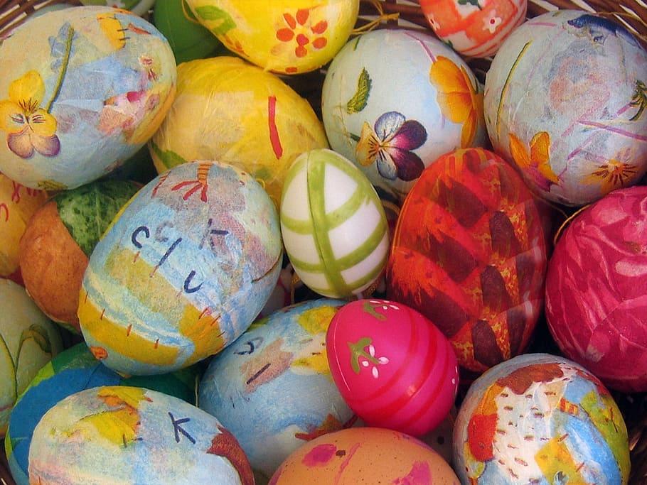 decorative eggs, easter eggs, easter, paint, painting, egg, art, color, colorful, motif