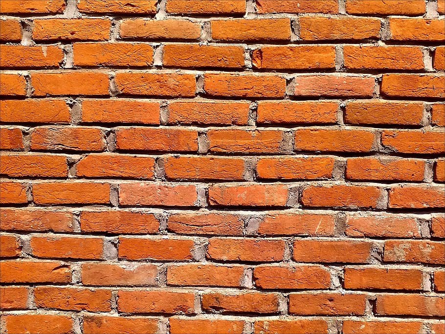brown, concrete, wall bricks, brick wall, bricks, building, texture, block, aged, construction