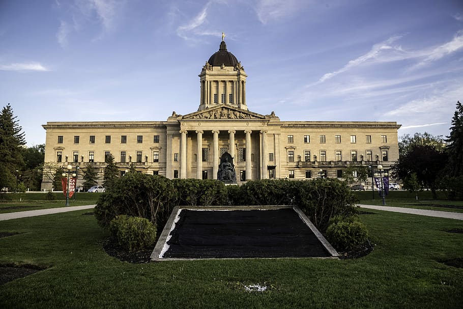 manitoba capital building, Manitoba, Capital building, Winnipeg, architecture, building, canada, congress, government, public domain