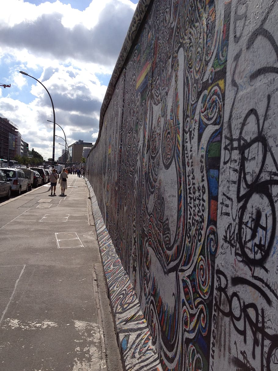 tembok berlin, jerman, timur berlin, barat berlin, bersejarah, simbol, tanda, eropa, berlin, perang dingin