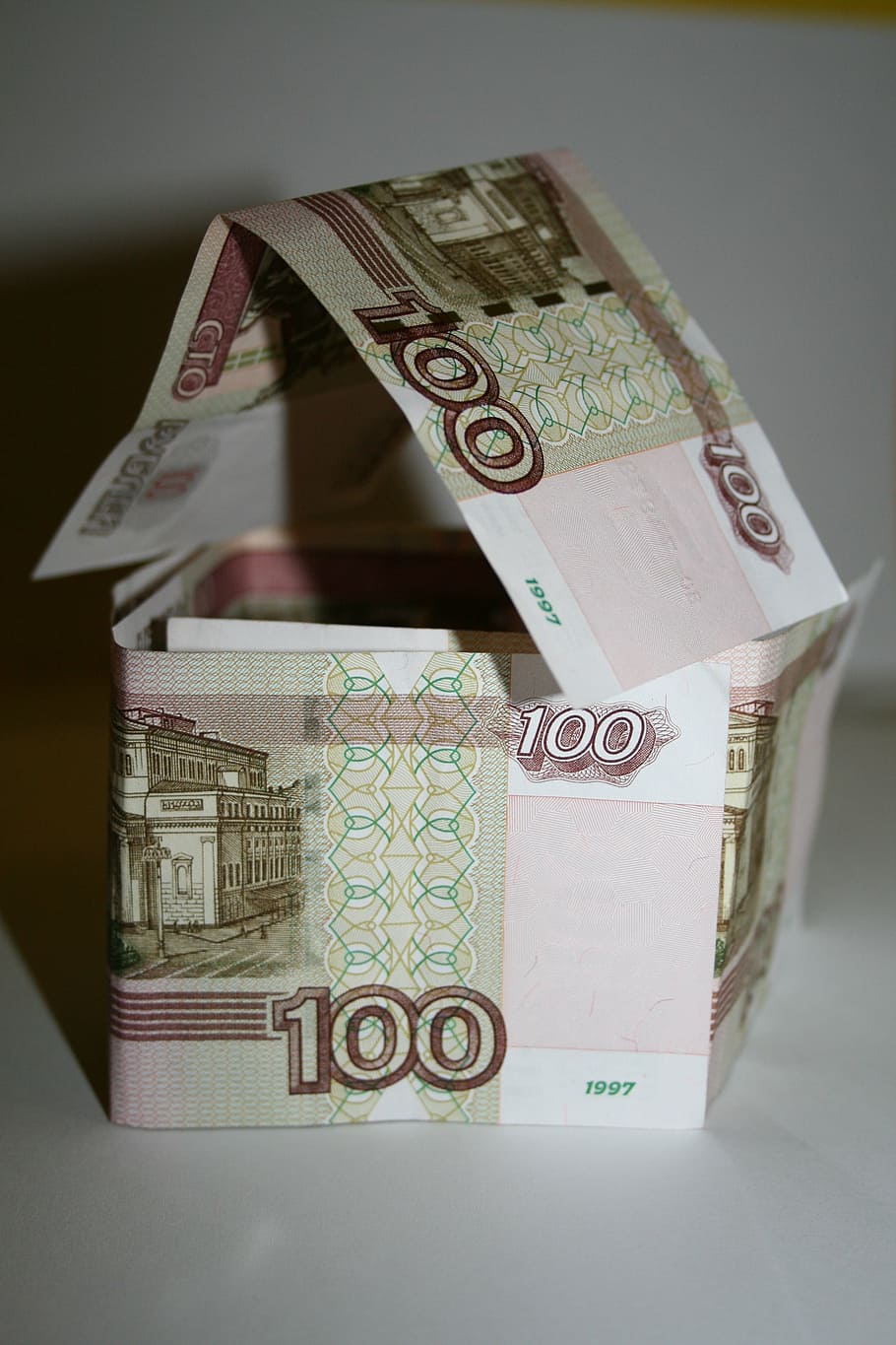 uang, rubel, tagihan, 100 rubel, keuangan, mata uang, mata uang kertas, kekayaan, bisnis, jumlah