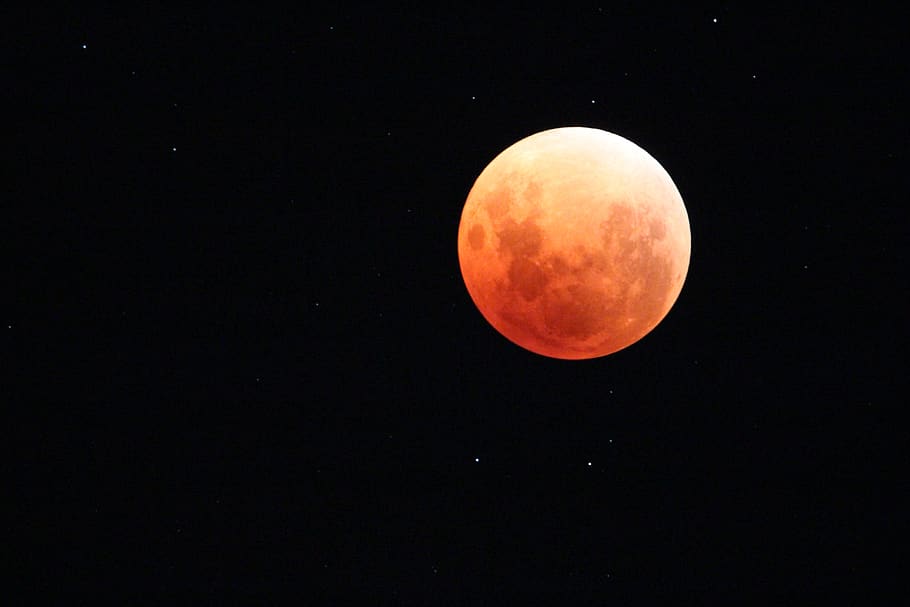 moon, eclipse, night, sky, red, space, astronomy, full moon, beauty in nature, nature