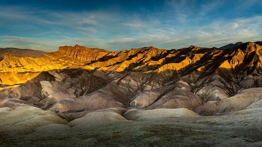 death valley, california, desert, landscape, scenic, usa, rock, panorama, america, sunrise