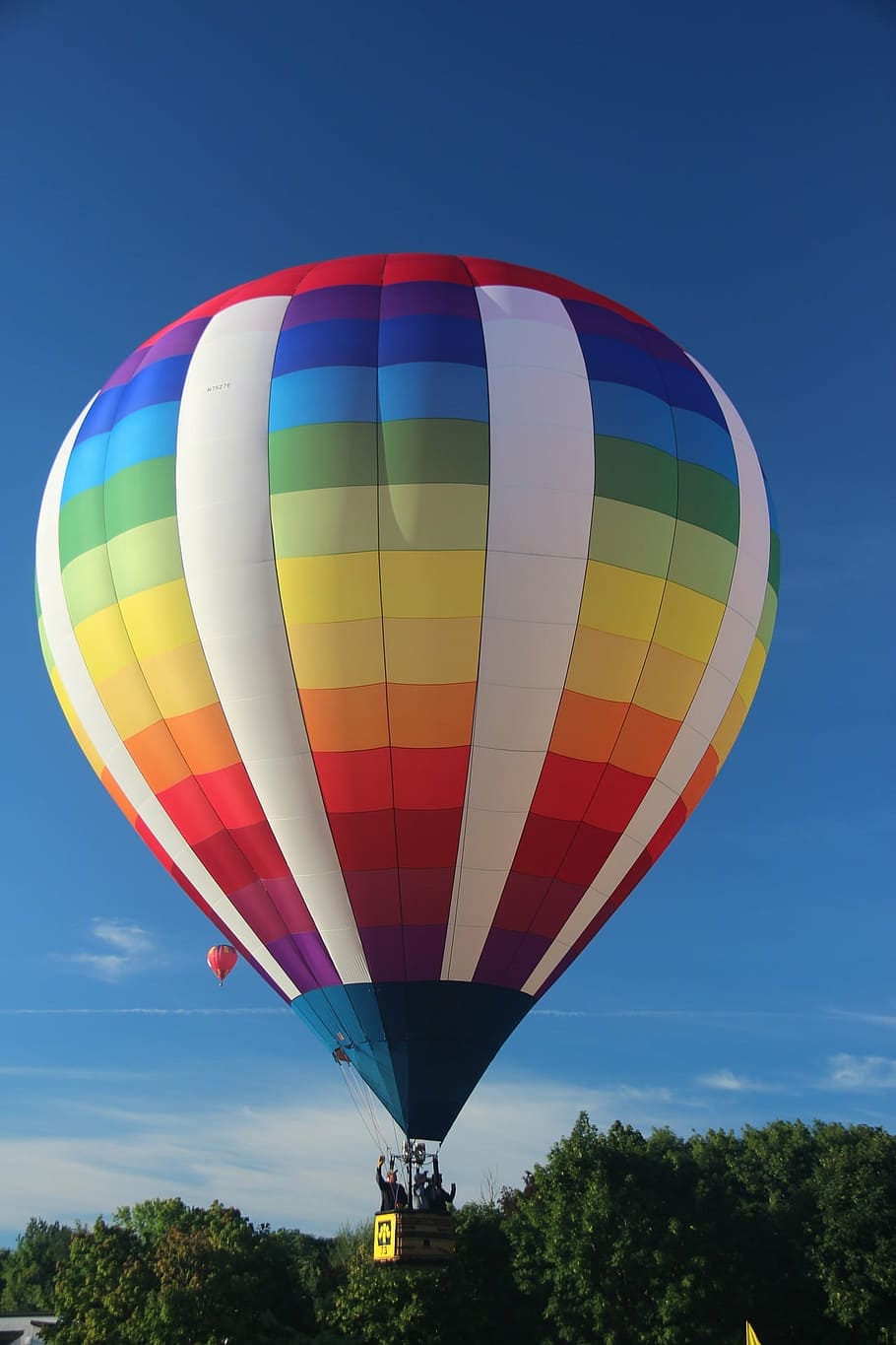 sky, flying, hot Air Balloon, adventure, air Vehicle, basket, sport, air, transportation, outdoors
