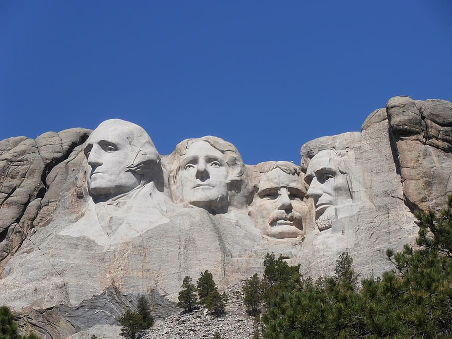 mount rushmore, presidents, landmark, mt Rushmore National Monument, thomas Jefferson, george Washington, south Dakota, abraham Lincoln, president, uSA