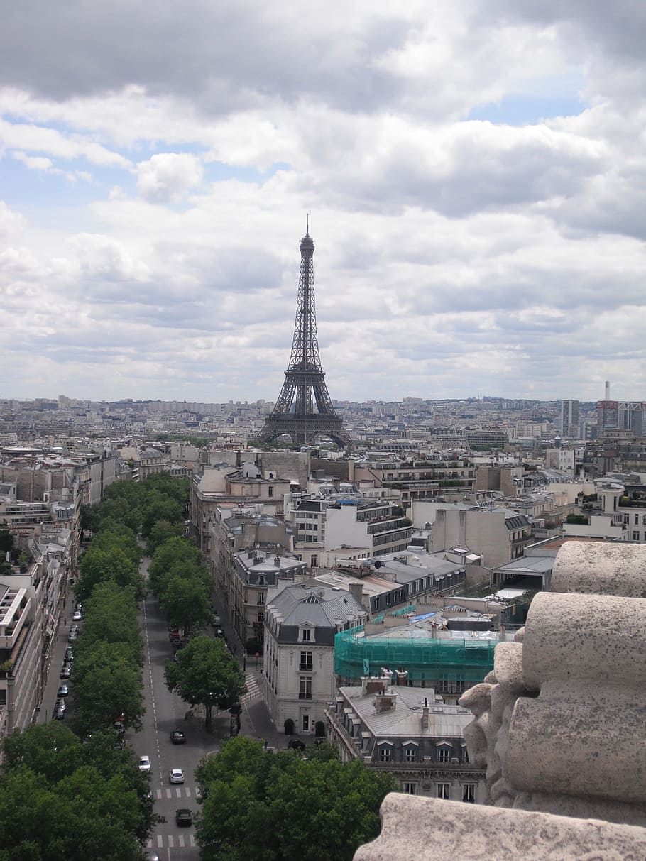 Eiffel Tower, Paris, France, Landmark, paris, france, europe, french, tourism, famous, symbol