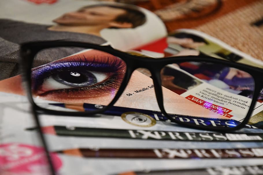 eye, perspective, specs, seeing things, magazine, thinking, background, color, beauty body, makeup