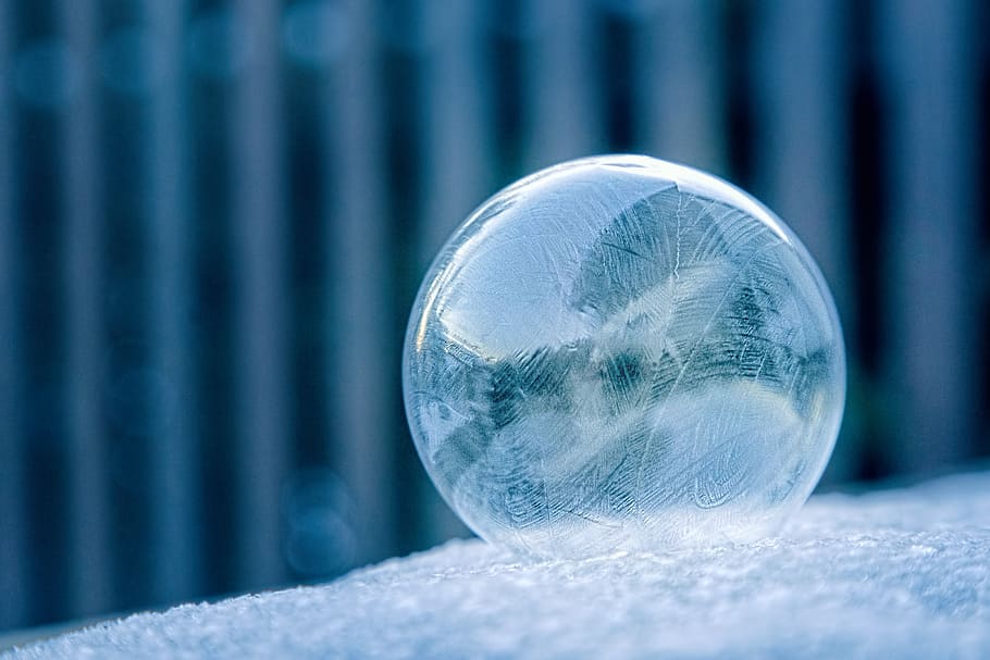 blur, bokeh, ball, round, circle, white, cloth, bubble, cold temperature, winter